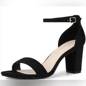 Black merona heels